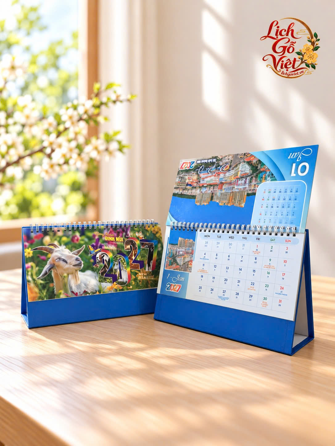 Lịch để bàn Chữ A 16 × 24 cm - Kim Tuyến