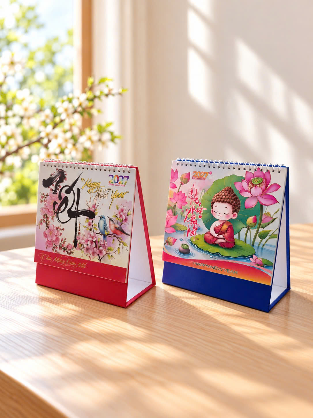 Lịch để bàn Chữ A 19 × 21 cm - Hai Bà Trưng